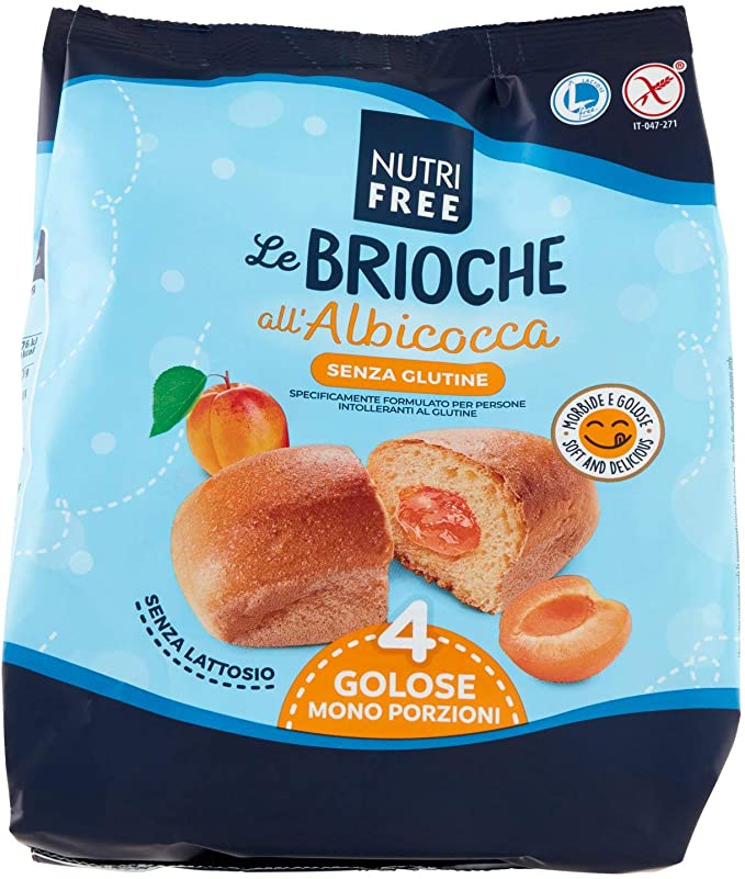 NUTRIFREE LE BRIOCHE ALBICOCCA 200 GRAMMI