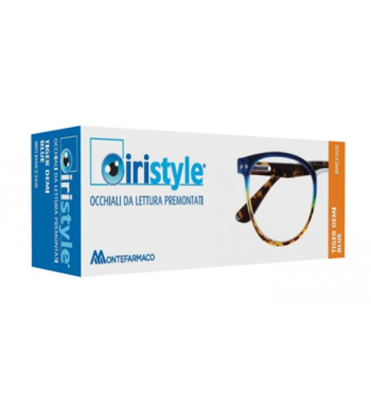 OCCHIALI IRISTYLE TIGER DEMI BLUE +3