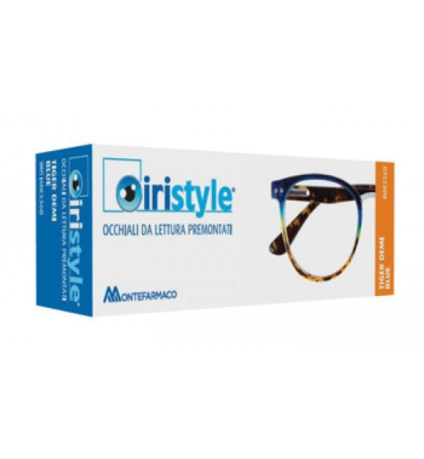 OCCHIALI IRISTYLE TIGER DEMI BLUE +3