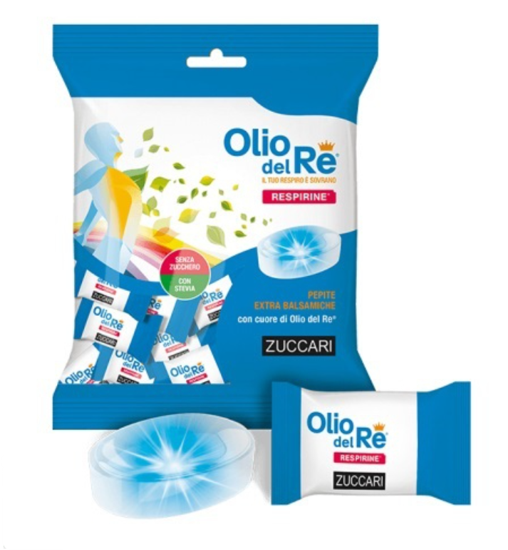 OLIO DEL RE RESPIRINE PEPITE BALSAMAMICHE 60 GRAMMI