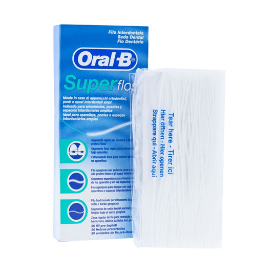 ORALB SUPERFLOSS 50 FILI INTERDENTALI
