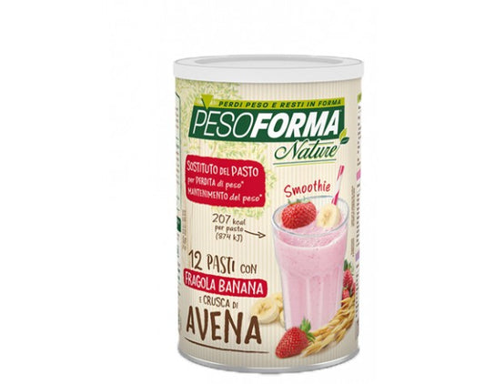 PESOFORMA NATURE SMOOTHIE FRAGOLA E BANANA 420 GRAMMI