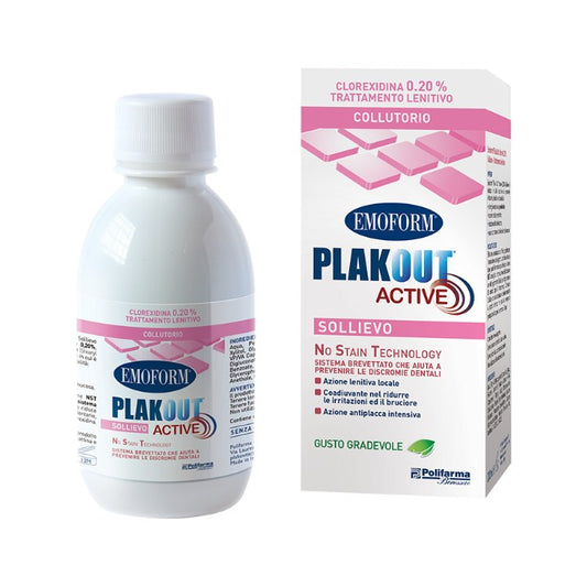 PLAKOUT ACTIVE SOLLIEVO COLLUTORIO 200ML