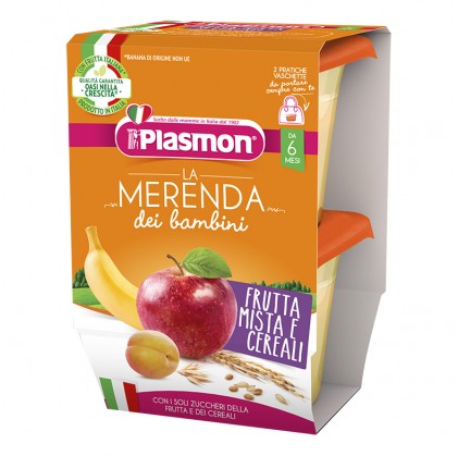 PLASMON FRUTTA MISTA E CEREALI