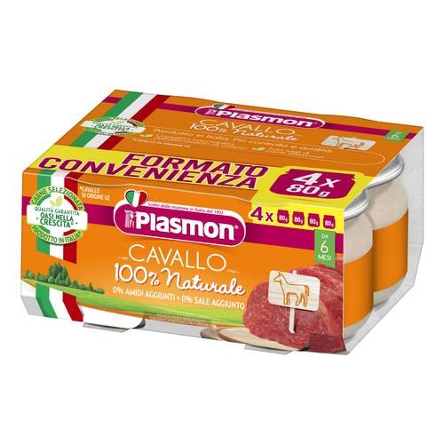PLASMON OMOGENEIZZATO CAVALLO 4X80 GRAMMI