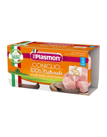 PLASMON OMOGENEIZZATO CONIGLIO 2X80 GRAMMI