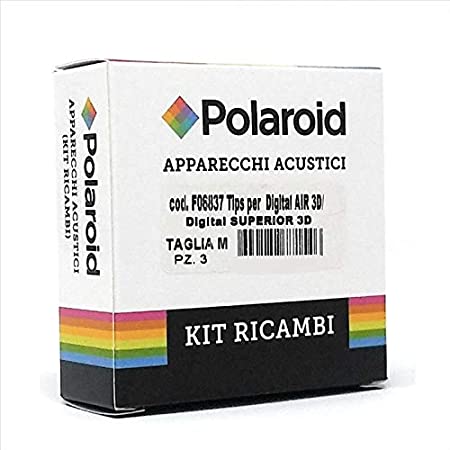 POLAROID TIP PER DIGITAL AIR 3D E DIGITAL SUPERIOR 3D TAGLIA M 3 PEZZI