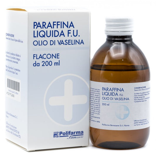 POLIFARMA PARAFFINA LIQUIDA FU 200ML