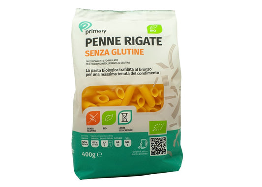 PRIMALY PASTA PENNE RIGATE BIO SENZA GLUTINE 400 GRAMMI