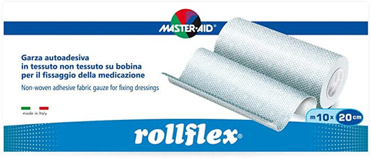 MASTER-AID ROLLFLEX GARZA AUTOADESIVA 10 METRI X 20CM - DISPOSITIVO MEDICO CE