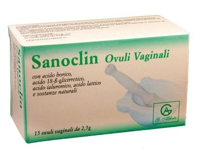 SANOCLIN 15 OVULI VAGINALI