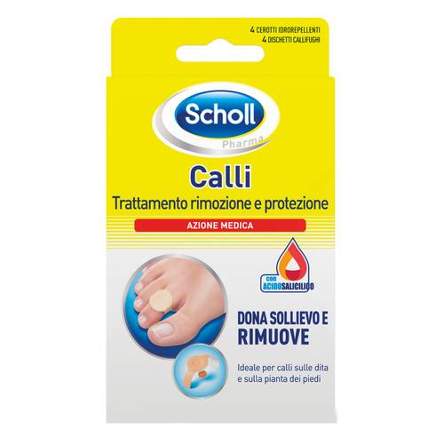 SCHOLL CEROTTI CALLIFUGHI CALLI DURI 8 PEZZI