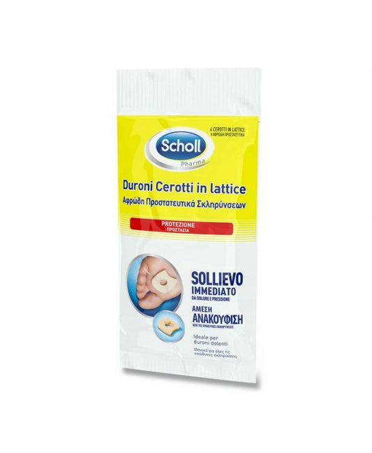 SCHOLL CEROTTI IN LATTICE PER DURONI 4 PEZZI