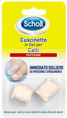 SCHOLL GELACTIV CUSCINETTI IN GEL PER CALLI 2 PEZZI