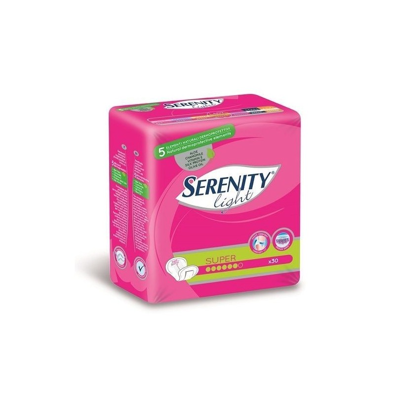 SERENITY LIGHT SUPER 30 PEZZI - DISPOSITIVO MEDICO CE