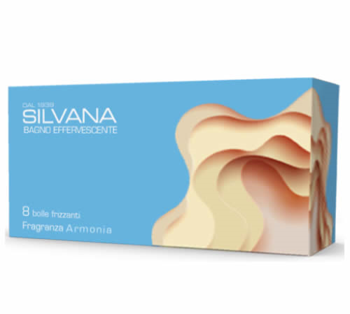 SILVANA EMOTIONAL BAGNO EFFERVESCENTE ARMONIA 8 PEZZI