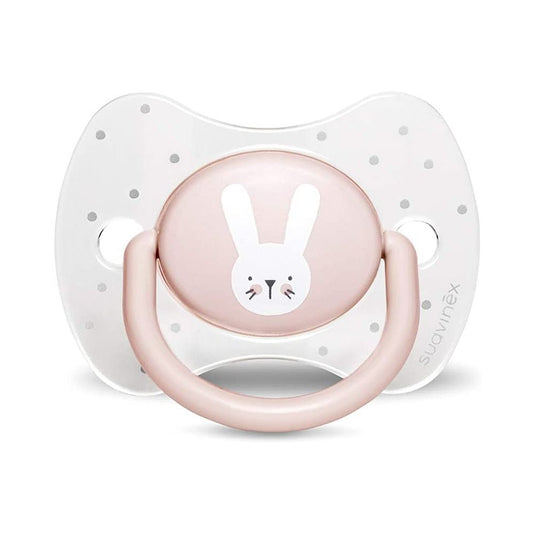 SUAVINEX HYGGE SUCCHIETTO ANATOMICO 0-6 MESI CONIGLIO POIS ROSA