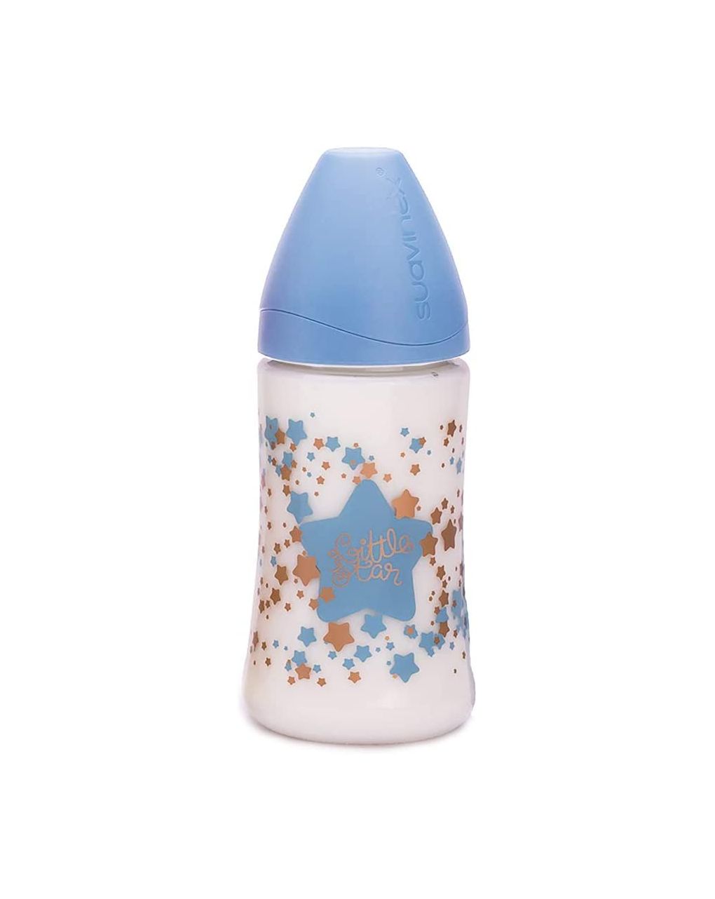 SUAVINEX PREMIUM BIBERON ANATOMICO 270ML AZZURRO