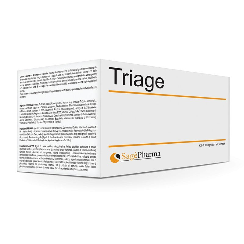 TRIAGE KIT PRIMUS 10 FLACONCINI + RELAMI 20 COMPRESSE + SAGEVIT 30 COMPRESSE