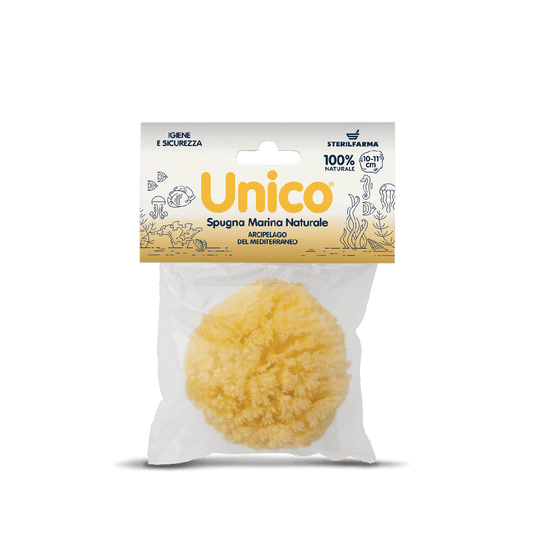 UNICO SPUGNA MARINA ARCIPELAGO DEL MEDITERRANEO 10-11CM