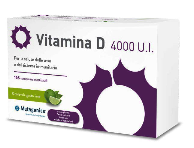 VITAMINA D 4000 U.I. 168 COMPRESSE MASTICABILI