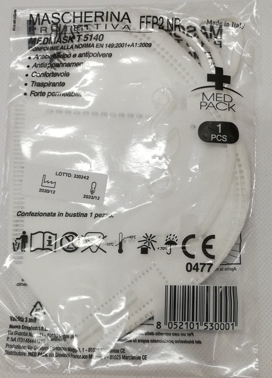MEDMASK T5140 MASCHERINA FFP2 1 PEZZO