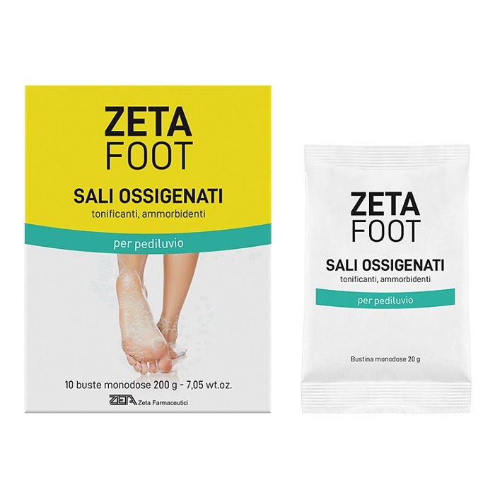 ZFOOT SALI OSSIGENATI 10 BUSTE MONODOSE 20 GRAMMI