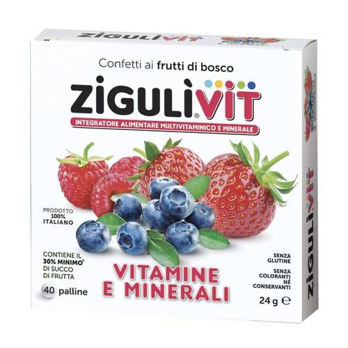 ZIGULI FRUTTI DI BOSCO 40 CONFETTI