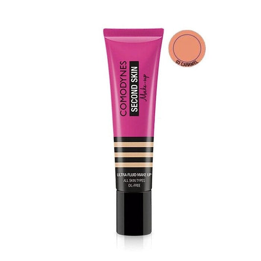 Comodynes Ultra Fluid Make Up Fondotinta Fluido Colore N.03 Caramel 30ml