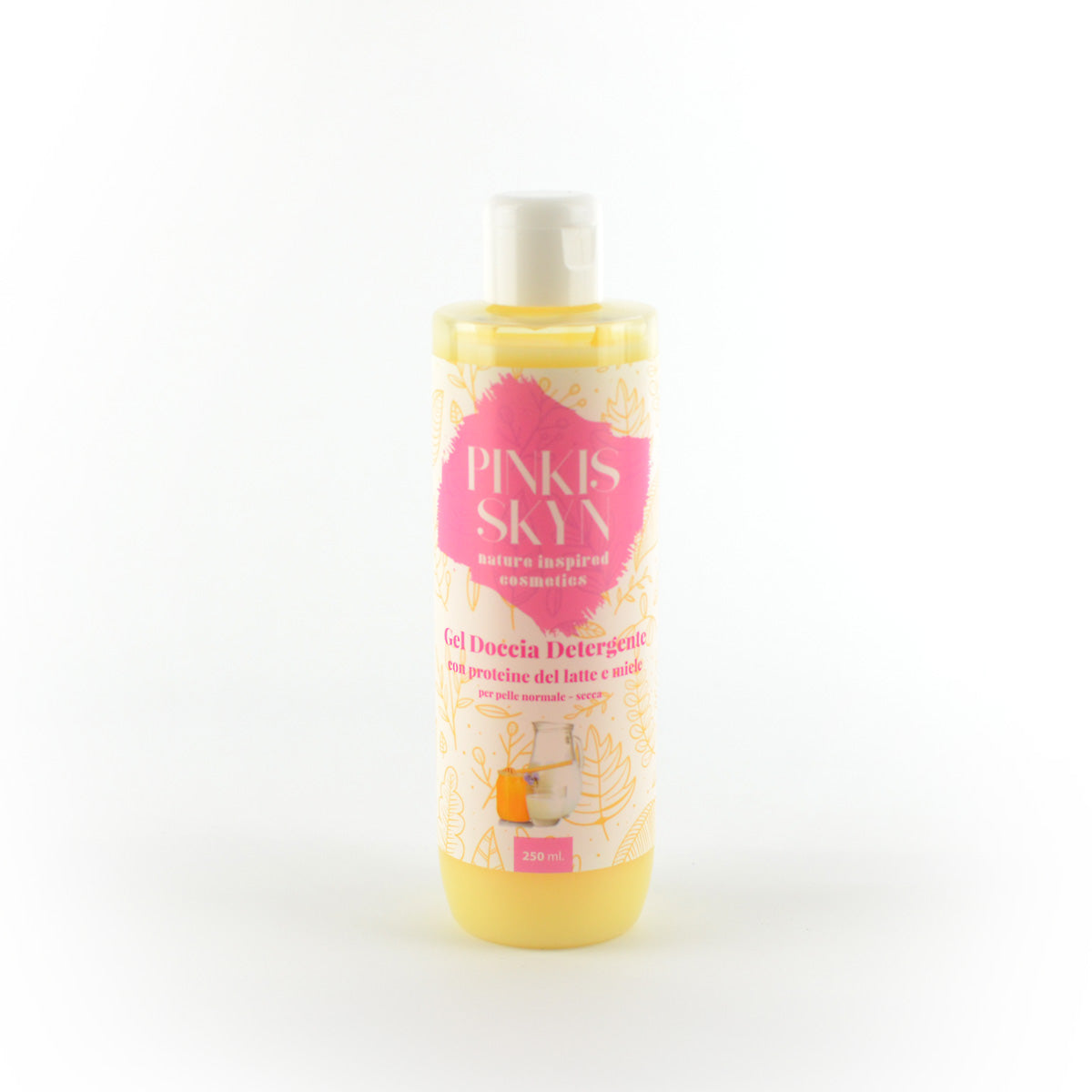 PINKIS SKYN GEL DOCCIA DETERGENTE CON PROTEINE DEL LATTE E MIELE 250ML