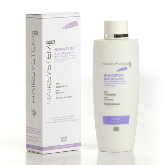 HAIRSYSTEM PLUS SHAMPOO SEBOREGOLATORE 200 ml