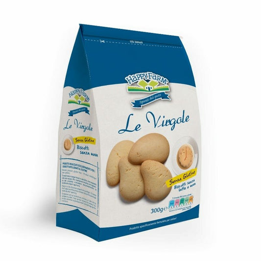 HAPPY FARM Biscotti Virgole Classiche 60g