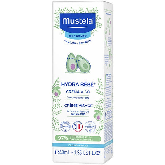 MUSTELA HYDRA BEBE' CREMA VISO 40ML