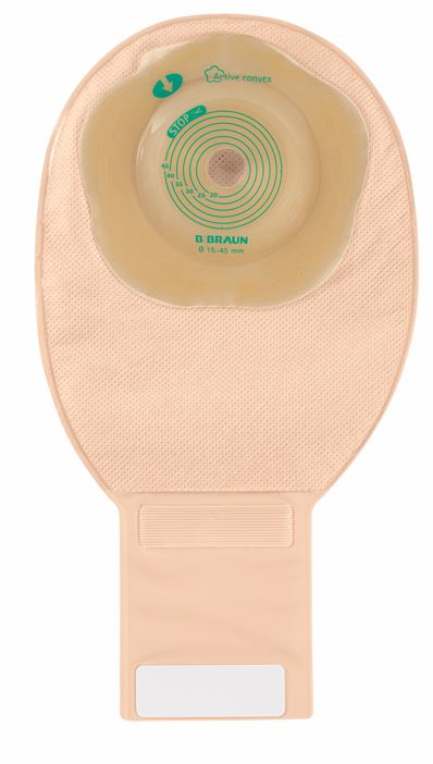 Flexima Active Sacca Ileostomia Convessa Ritaglio 15-45mm 10 Pezzi