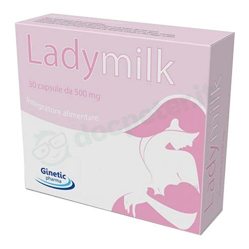 LADYMILK 30 Cps 500mg