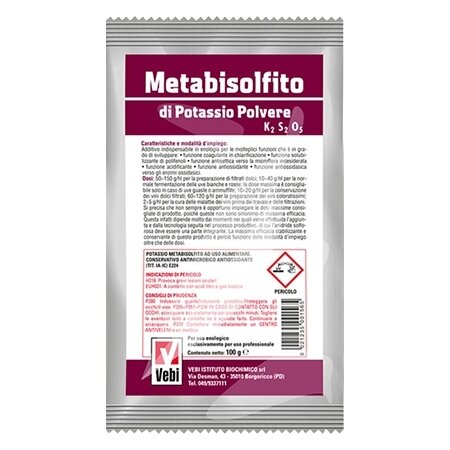 POTASSIO METABIS 100G VEBI