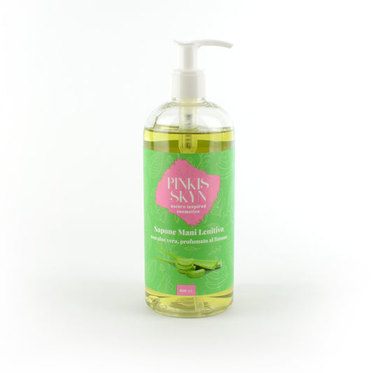 PINKIS SKYN SAPONE MANI LENITIVO CON ALOE VERA 400ML
