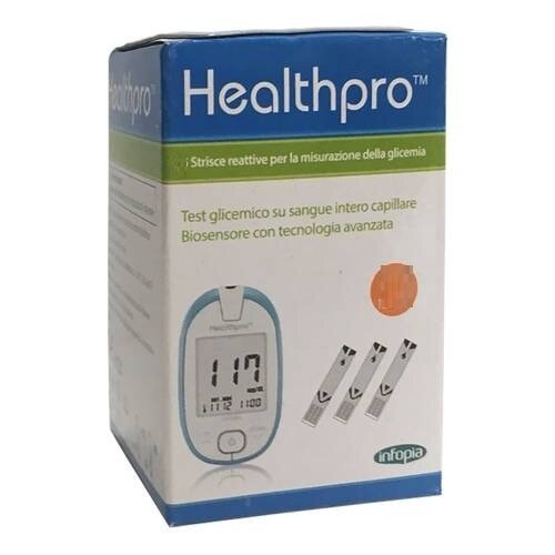 HEALTHPRO STRISCE REATT 50PZ