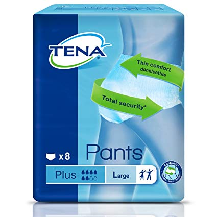 TENA PANTS PLUS PANN L 8PZ
