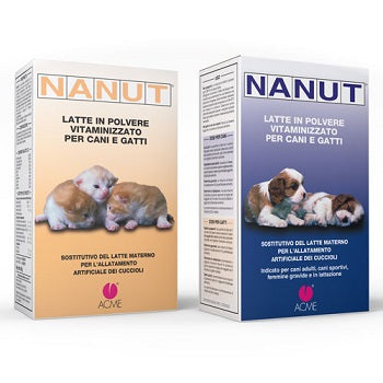 Nanut Latte In Polvere Vitaminizzato Gatti/Cani Cuccioli 500g