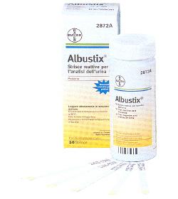 ALBUSTIX 2872 50 strisce reattive