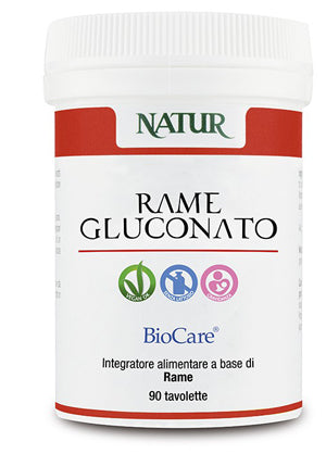 RAME GLUCONATO 90CPS VEG 364MG