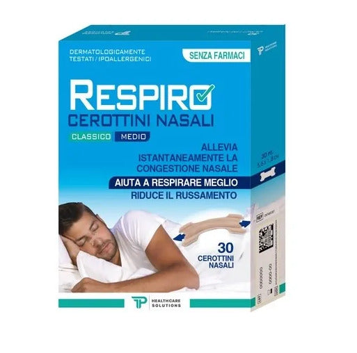 Respiro 30 Cerottini Nasali Medi