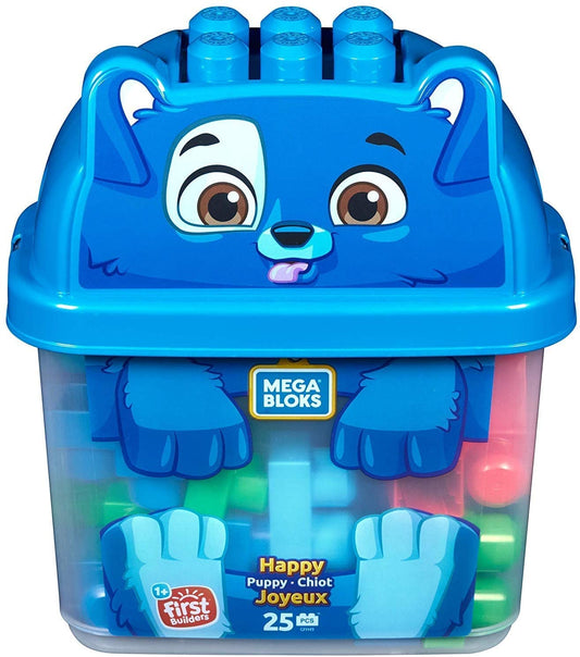 FISHER PRICE MEGA BLOKS SECCHIELLO HAPPY CUCCIOLO DI CANE