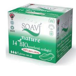 SOAVI NATURE BIOASSORBENTI GIORNO CON ALI