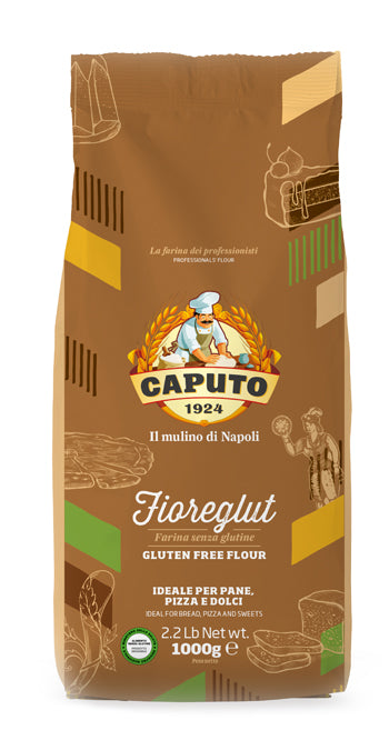 MOLINO CAPUTO Fioreglut Farina Mix Pane & Pizza 1Kg