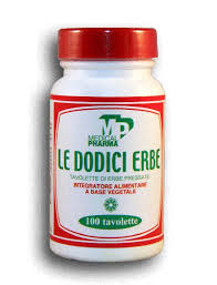 LE DODICI ERBE 100 TAVOLETTE