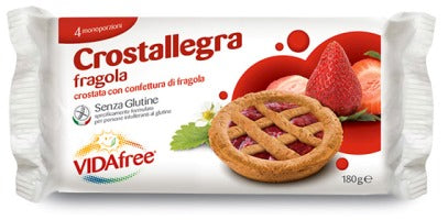 VIDAFREE Crostallegra Fragola 180g