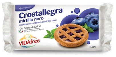 VIDAFREE Crostallegra Mirtillo Nero 180g