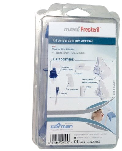 MEDIPRESTERIL Kit Nebulizzatore Univ.